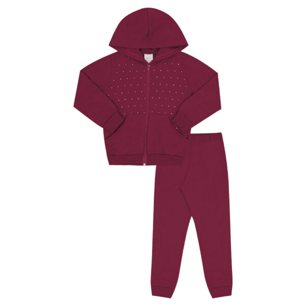 Conjunto Primeiros Passos Menina - Roxo - 52737-1330