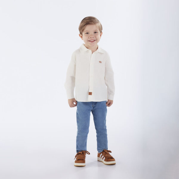 Conjunto Primeiros Passos Menino - Bege - 52787-1271