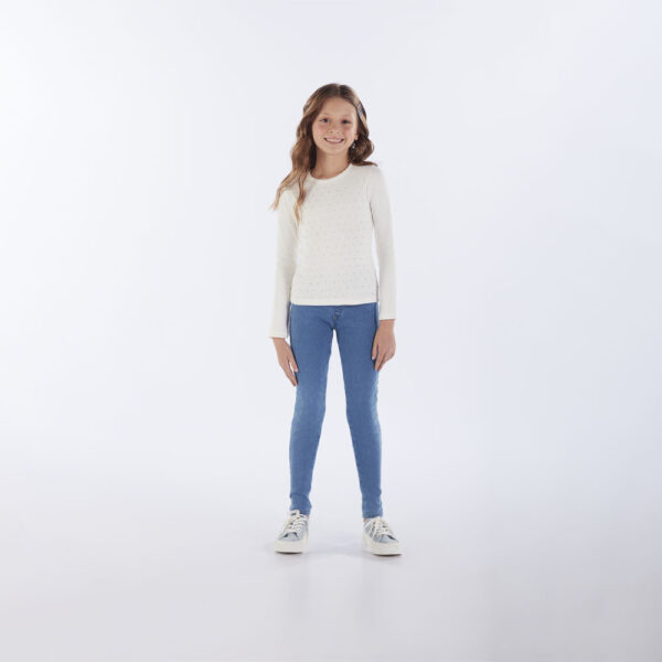 Blusa Infantil Menina - Bege - 52809-1271