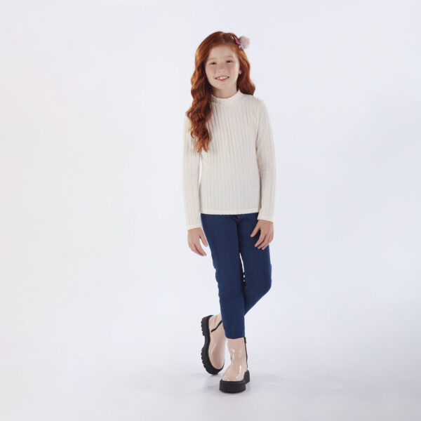 Blusa Infantil Menina - Bege - 52812-1271