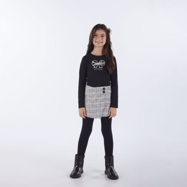 Conjunto Infantil Menina - Preto - 52832-51