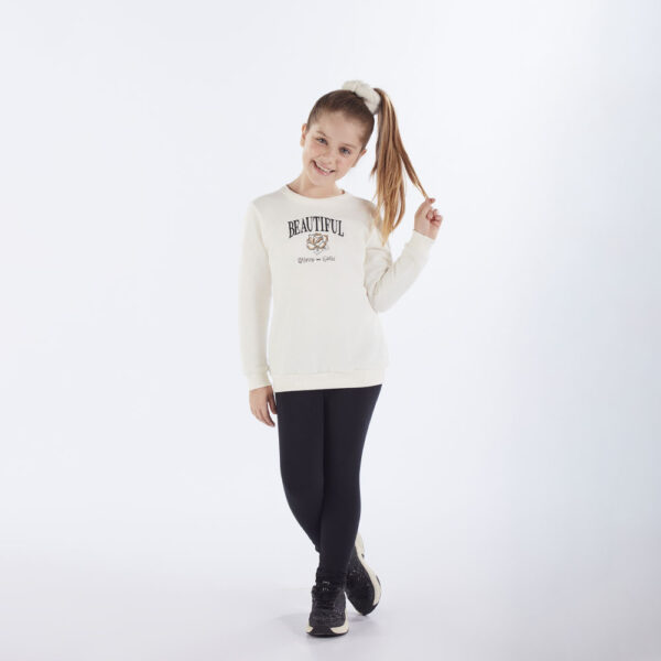 Conjunto Infantil Menina - Bege - 52838-1271