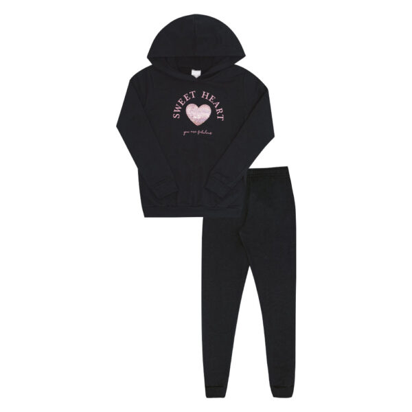 Conjunto Infantil Menina - Preto - 52841-51