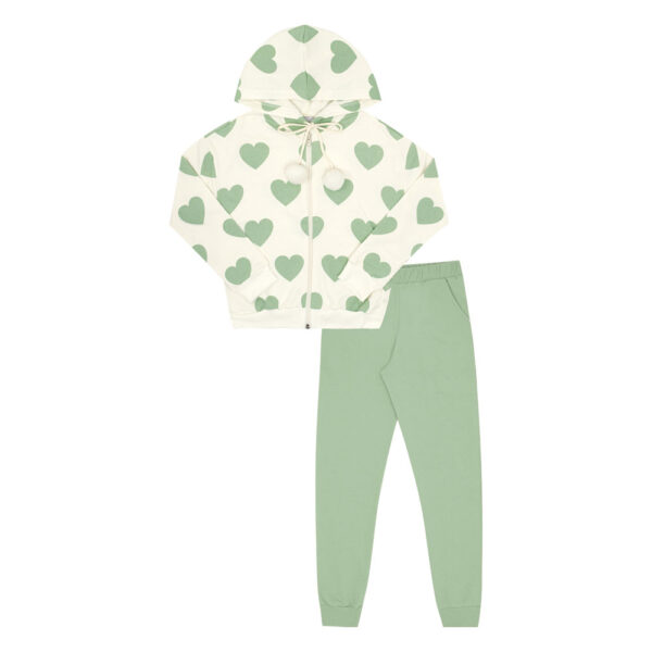 Conjunto Infantil Menina - Beje - 52844-1336