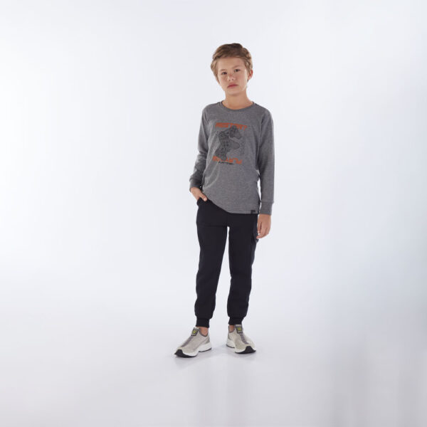 Camiseta Infantil Menino - Cinza - 52856-455