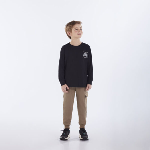 Camiseta Infantil Menino - Preto - 52858-51