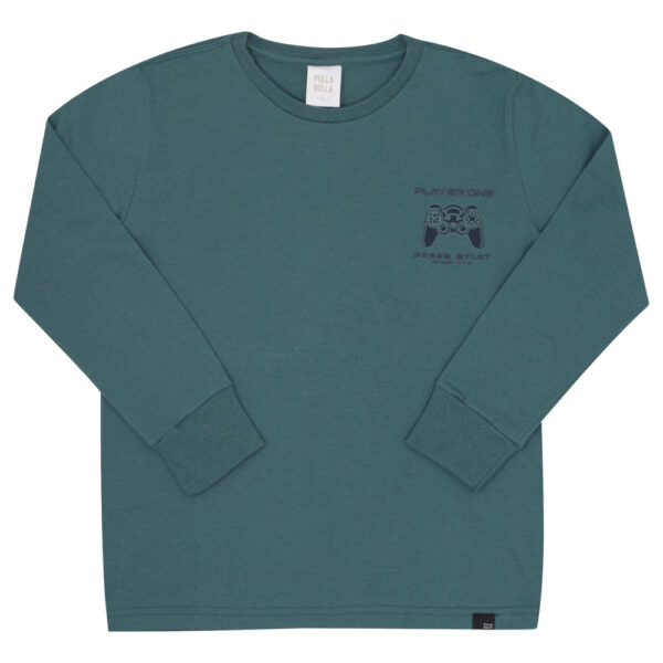 Camiseta Infantil Menino - Verde - 52858-621