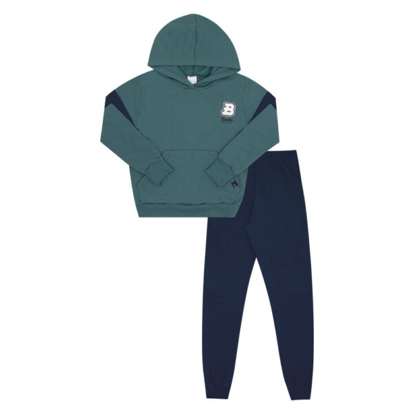 Conjunto Infantil Menino - Verde - 52883-621