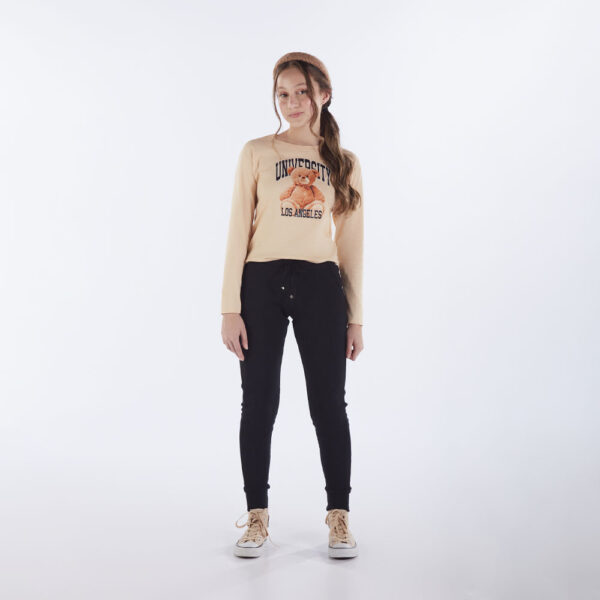 Blusa Juvenil Menina - Bege - 52910-1288