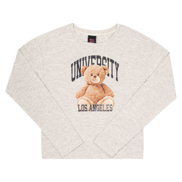 Blusa Juvenil Menina - Mescla - 52910-60