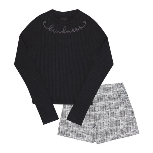 Conjunto Juvenil Menina - Preto - 52930-51