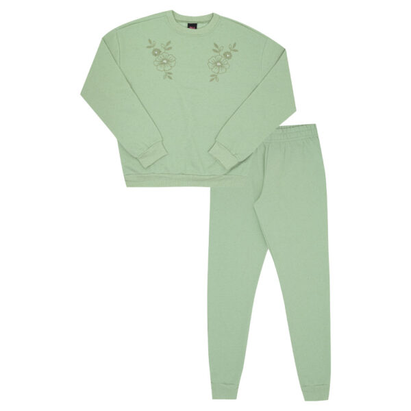 Conjunto Juvenil Menina - Verde - 52938-1262