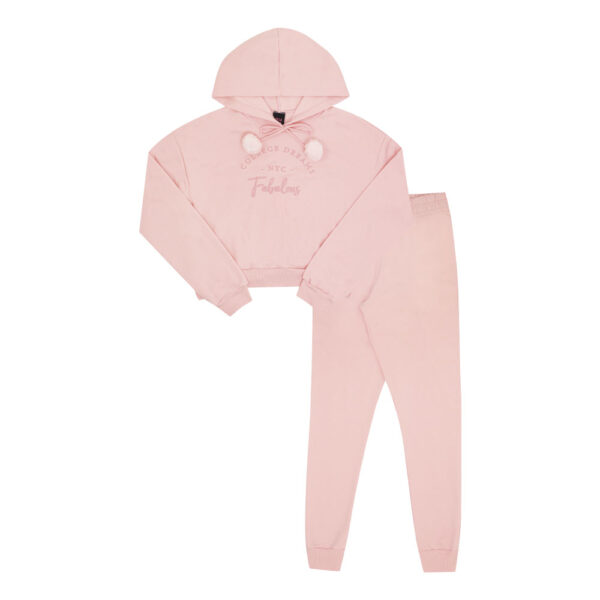Conjunto Juvenil Menina - Rosa - 52940-11