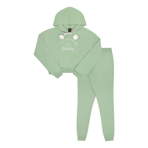 Conjunto Juvenil Menina - Verde - 52940-1262