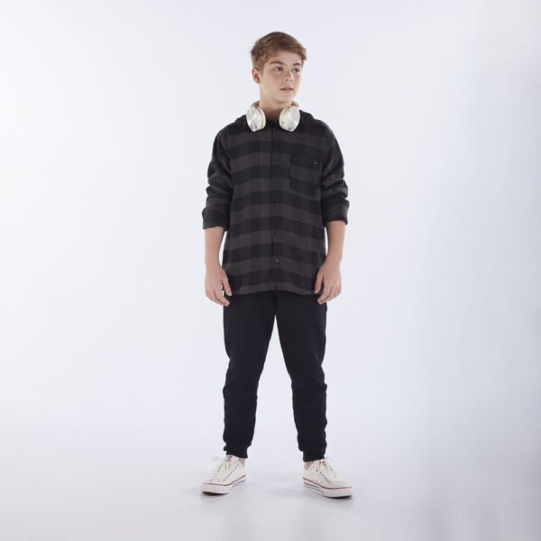 Camisa Juvenil Menino - Cinza - 52963-1339