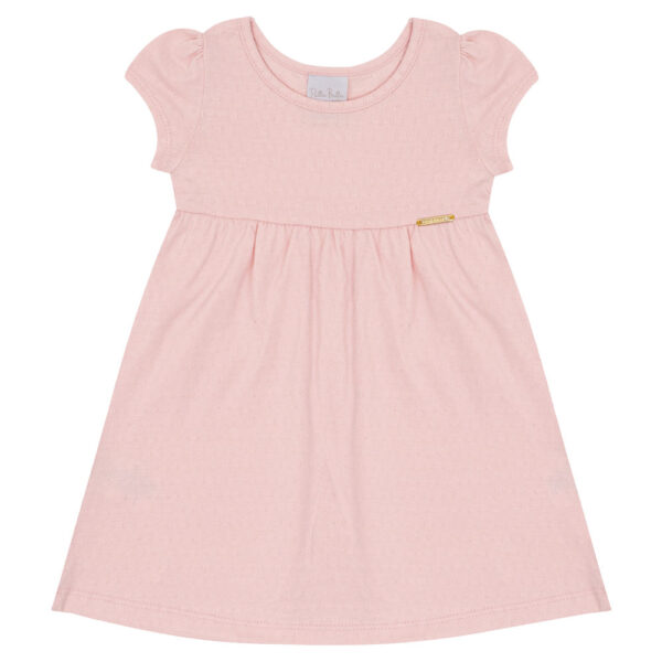 Vestido Rosa Bebê Pulla Bulla Menina - 53210-11