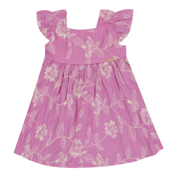 Vestido Rosa Bebê Pulla Bulla Menina - 53213-13