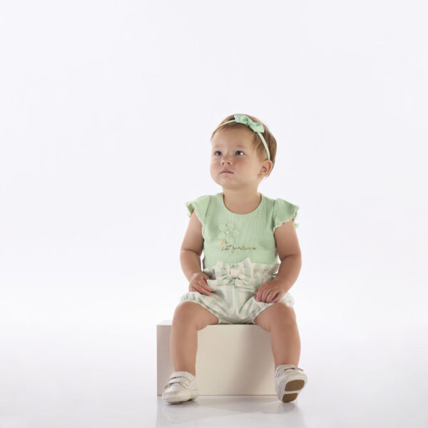 Conjunto Verde Bebê Pulla Bulla Menina - 53216-1262