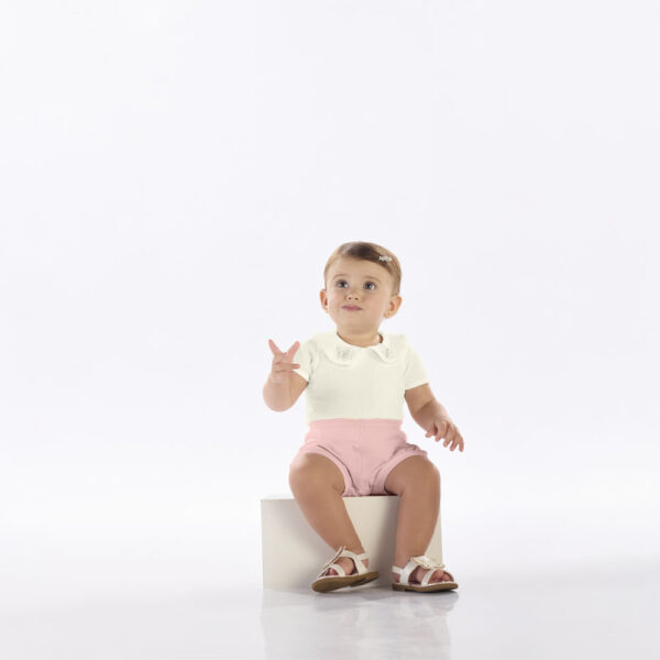 Conjunto Bege Bebê Pulla Bulla Menina - 53221-1271