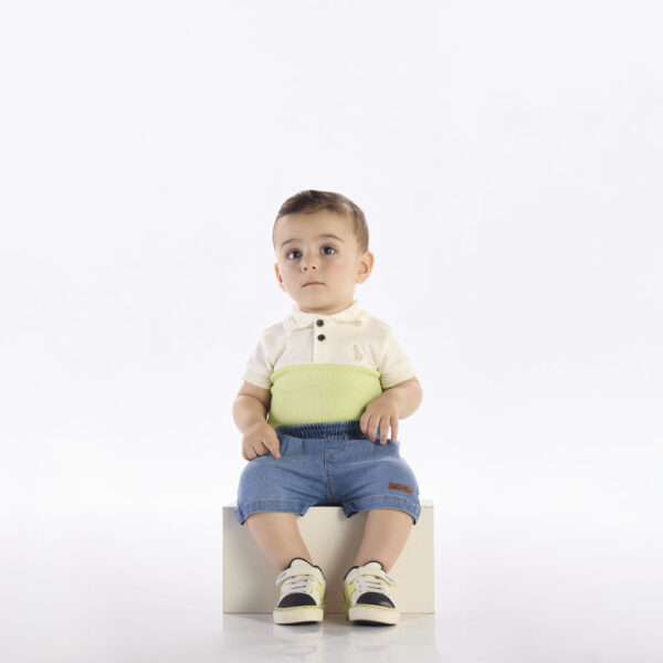 Body Bege Bebê Pulla Bulla Menino - 53252-1271