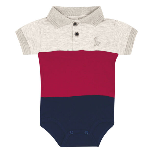 Body Mescla Bebê Pulla Bulla Menino - 53252-60