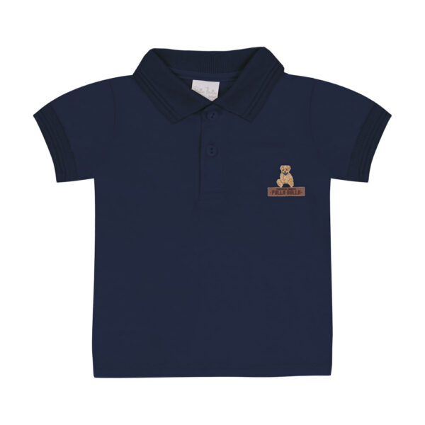 Polo Marinho Bebê Pulla Bulla Menino - 53256-58