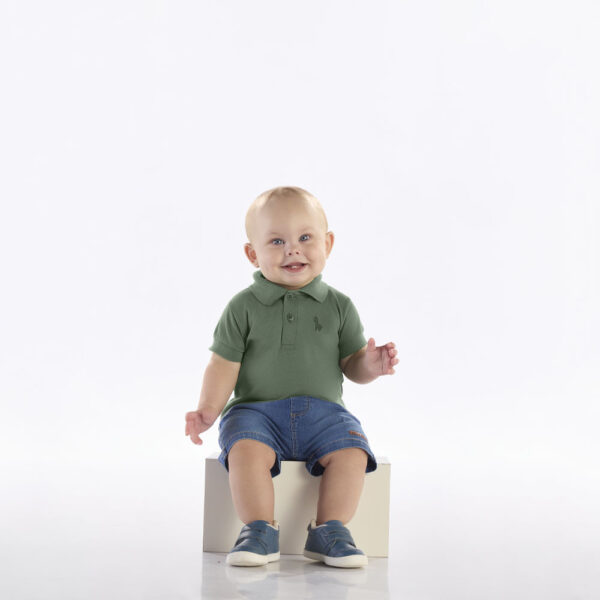 Conjunto Verde Bebê Pulla Bulla Menino - 53272-63