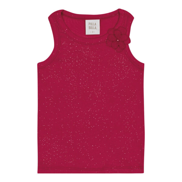 Blusa Vermelho Primeiros Passos Pulla Bulla Menina - 53301-1352