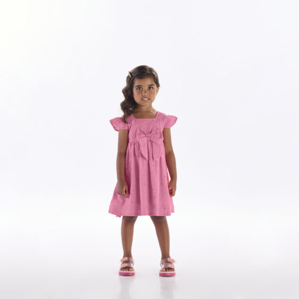 Vestido Pink Primeiros Passos Pulla Bulla Menina - 53317-515