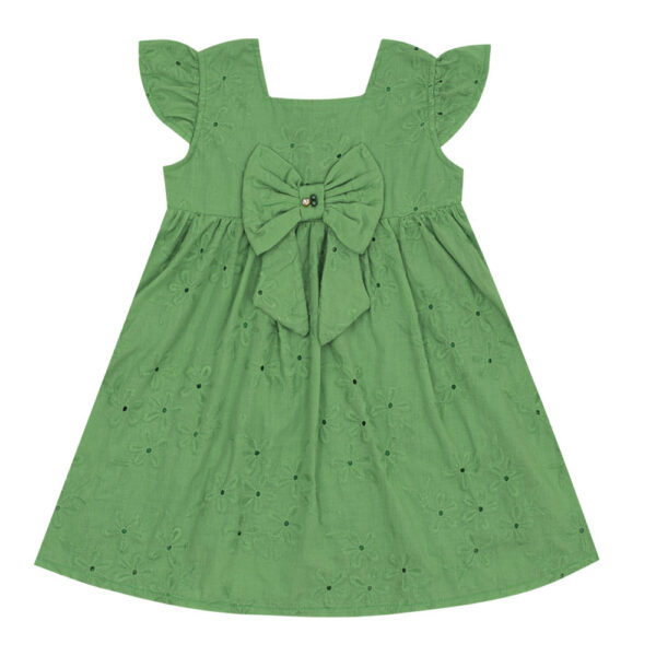 Vestido Verde Primeiros Passos Pulla Bulla Menina - 53317-67