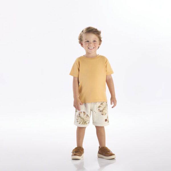 Bermuda Marrom Primeiros Passos Pulla Bulla Menino - 53366-1367