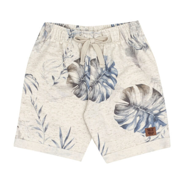 Bermuda Azul Primeiros Passos Pulla Bulla Menino - 53366-1368