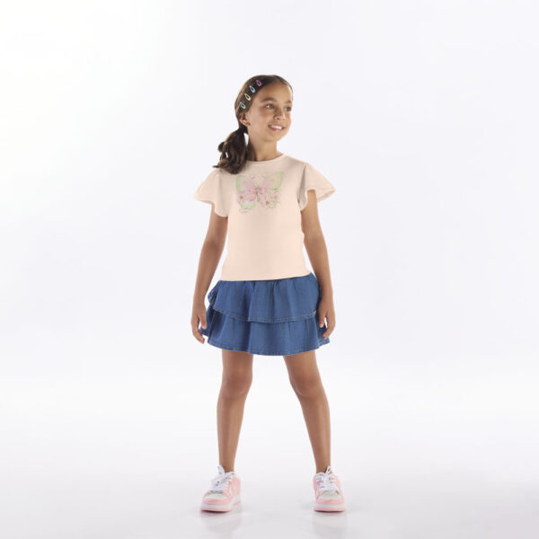 Blusa Rosa Infantil Pulla Bulla Menina - 53402-1298