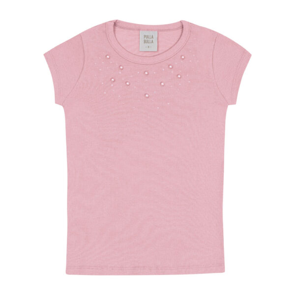 Blusa Rosa Infantil Pulla Bulla Menina - 53403-1183