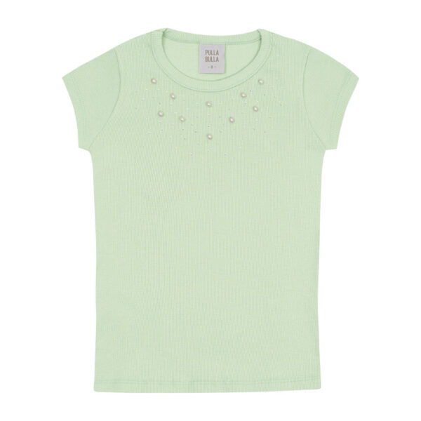 Blusa Verde Infantil Pulla Bulla Menina - 53403-1262