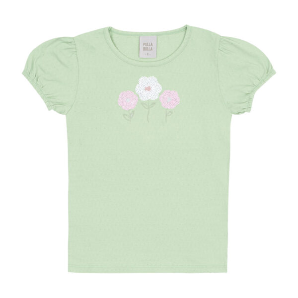 Blusa Verde Infantil Pulla Bulla Menina - 53404-1262
