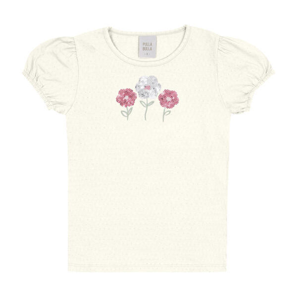 Blusa Bege Infantil Pulla Bulla Menina - 53404-1271