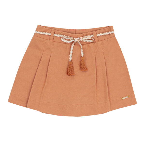 Short Saia Laranja Infantil Pulla Bulla Menina - 53413-1365