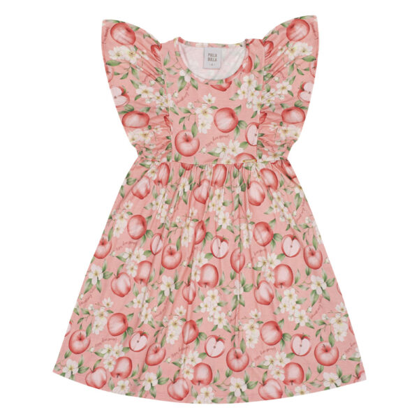 Vestido Vermelho Infantil Pulla Bulla Menina - 53418-1360