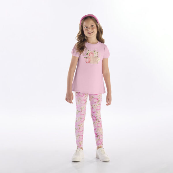 Conjunto Rosa Infantil Pulla Bulla Menina - 53425-1