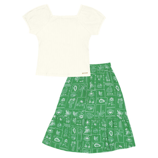 Conjunto Bege Infantil Pulla Bulla Menina - 53439-1271