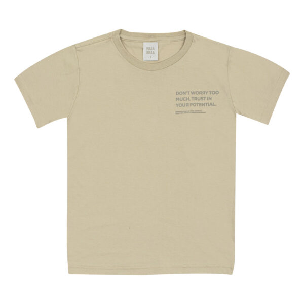 Camiseta Verde Infantil Pulla Bulla Menino - 53455-1345