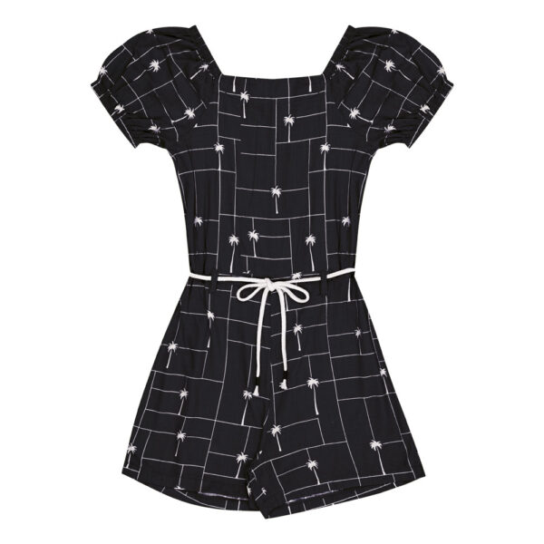 Macaquinho Preto Juvenil Pulla Bulla Menina - 53519-1374