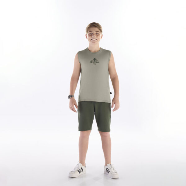 Regata Verde Juvenil Pulla Bulla Menino - 53552-1350