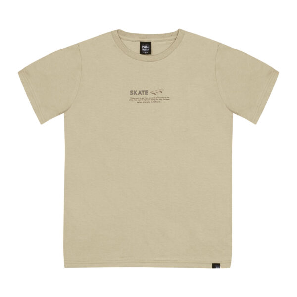 Camiseta Marrom Juvenil Pulla Bulla Menino - 53557-1345
