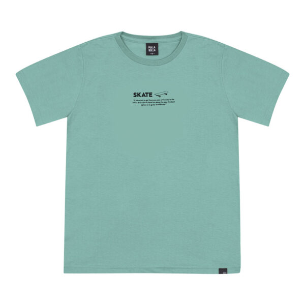 Camiseta Verde Juvenil Pulla Bulla Menino - 53557-348