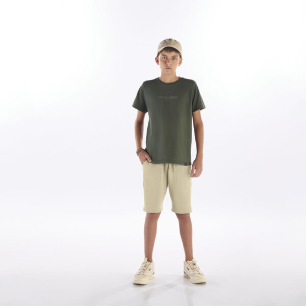 Bermuda Verde Juvenil Pulla Bulla Menino - 53565-1345