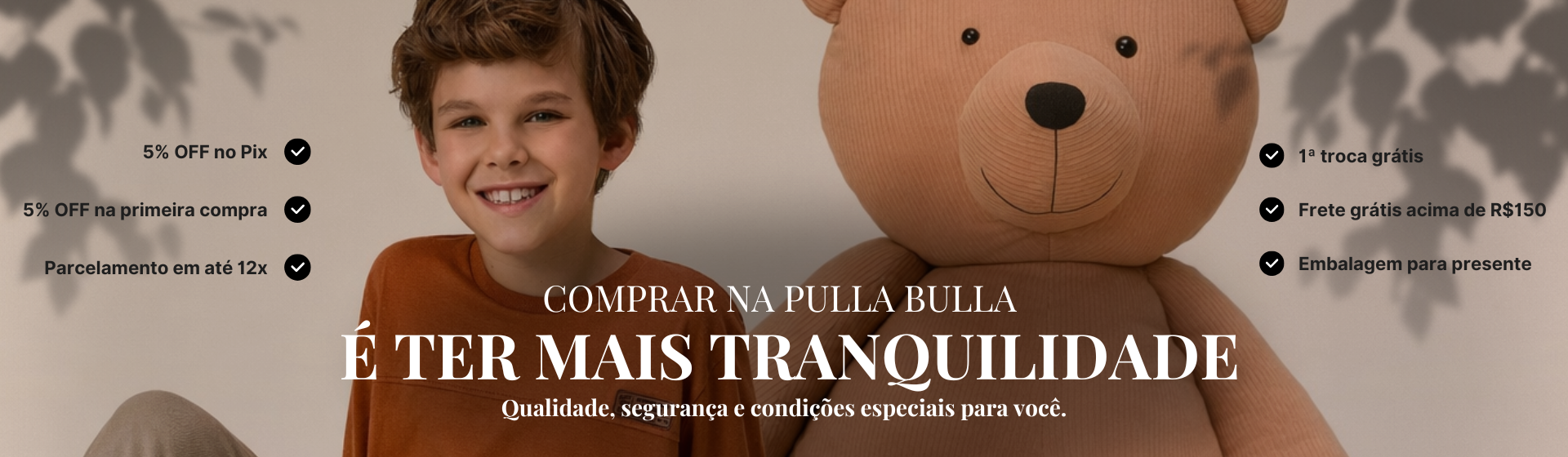 Roupa Infantil  - Pulla Bulla